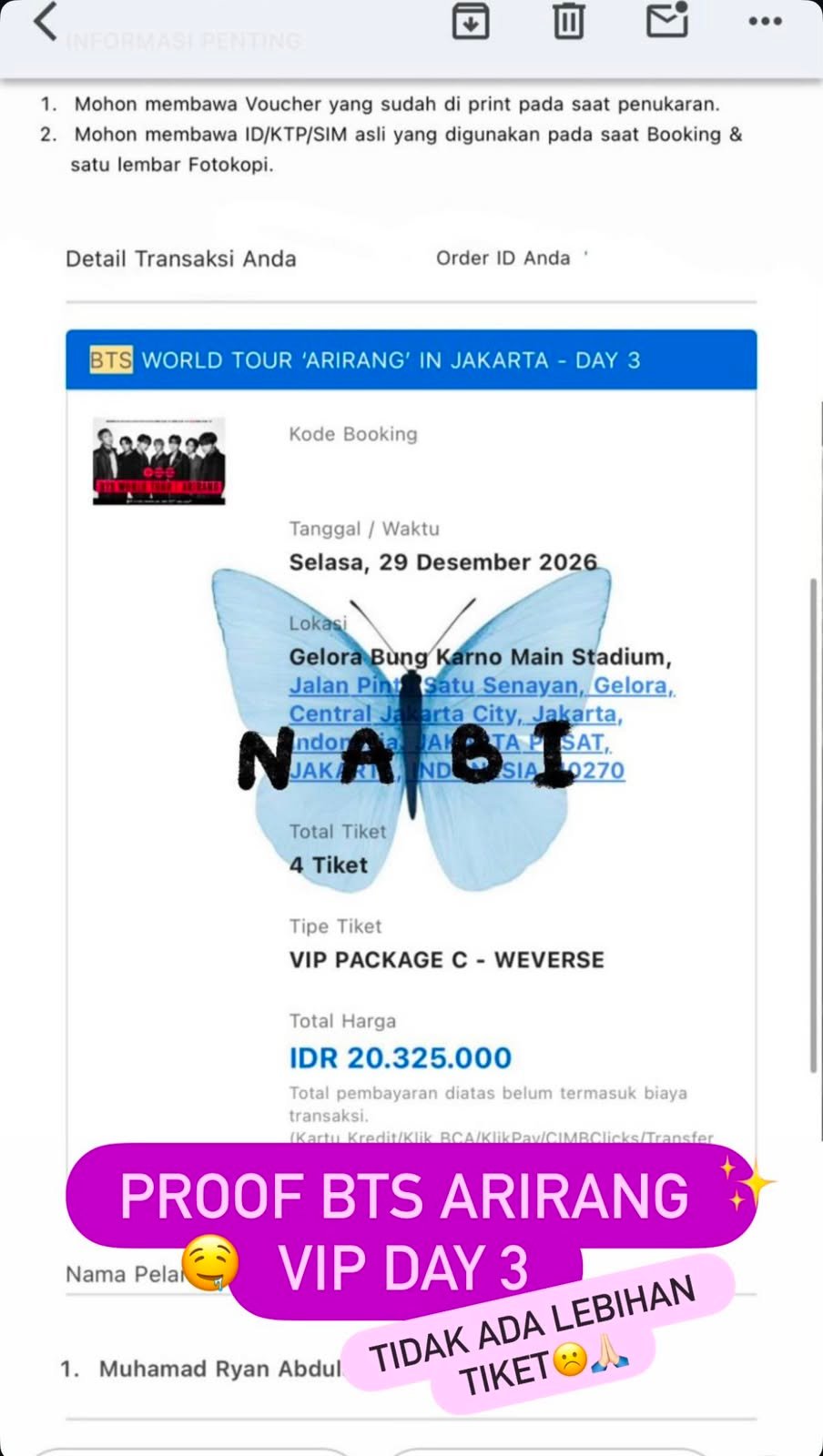 Bukti testimoni SECURED - BTS
